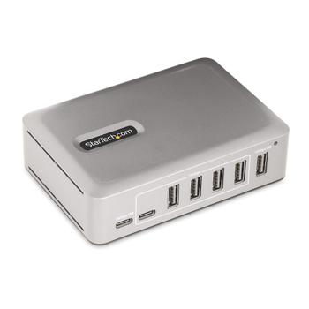 STARTECH 7-Port USB-C Hub 5x USB-A + 2x USB-C Self-Powered w/ 65W Power Supply USB 3.1 10Gbps Desktop/ Laptop USB Hub w/ Charging (10G5A2CS-USB-C-HUB)