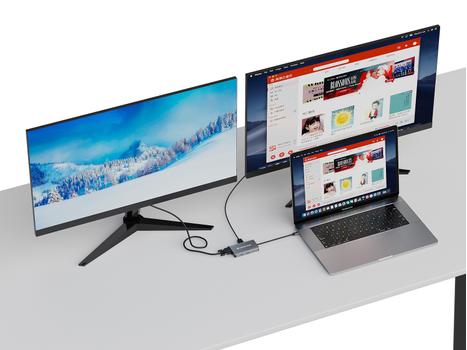 CONCEPTRONIC Laptop Dock/Port Replicator (DONN21G)