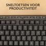 LOGITECH Business Toetsenbord en muis Draadloos QWERTY met bluetooth Grafiet MK370 (920-012077)