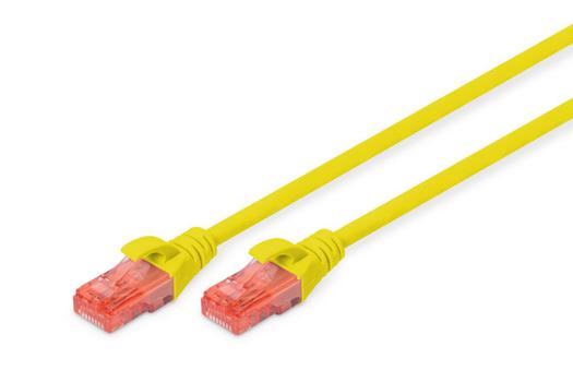 DIGITUS CAT 6 U/UTP PATCHCABLE LSZH AWG 26/7 0.50M YELLOW CABL (DK-1617-005/Y)