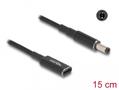 DELOCK Laptop Charging Cable USB Type-C  to 5.5 x 2.1 mm 15 cm