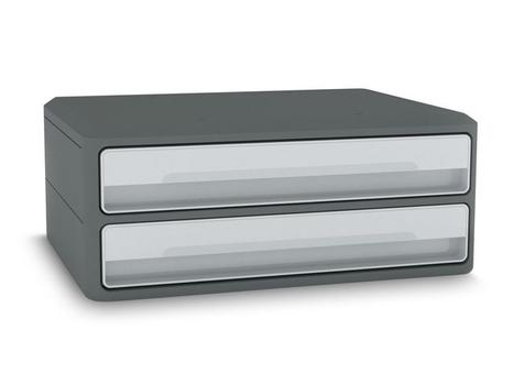 CEP Skuffekabinett CEP MoovUp 2 skuffer grå (9-011)