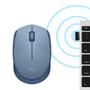 LOGITECH M171 Wireless Mouse - BLUEGREY -EMEA-914 (910-006866)