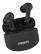 STREETZ TWS In-Ear Wireless Headphones,  ANC - Black