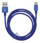MOBA Cable USB-A - USB-C 2.4A, 1m, Blue
