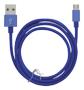 MOBA Cable USB-A - MicroUSB 2.4A, 1m, Blue