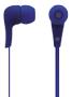 MOBA Earphones, in-ear with Microphone, Blue