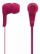 MOBA Earphones,  in-ear with Microphone,  Pink