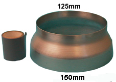 HANESTRÖM Reducering Alu 150/125 (3505)