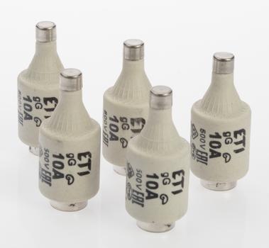 Nordic Quality Diazed DZ II säkringar,  10A, 5 st. (322851)