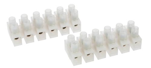 Nordic Quality Kopplingsplint för 2, 5-6, 0mm² kabel, 2x6 pol (489149)