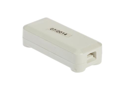 Nordic Quality Cable connector for flat cable, white (322417)