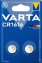 VARTA CR1616 Lithium Coin 2 Pack