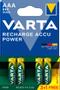 VARTA Recharge Charge Accu Power AAA 800mAh 4 Pack (3+1)