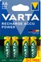 VARTA Recharge Charge Accu Power AA 2100mAh 4 Pack (3+1)