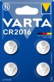 VARTA CR2016 Lithium Coin 4 Pack