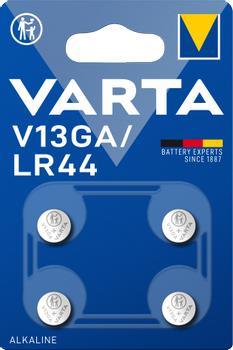 VARTA V13GA/ LR44 Alkaline 4 Pack (4276101404)