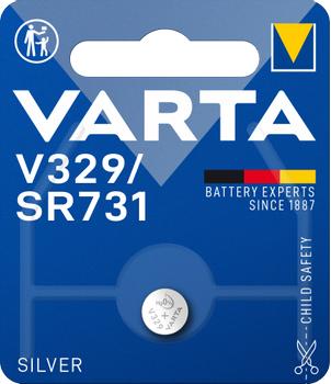 VARTA V329/ SR731 Silver Coin 1 Pack (329101401)