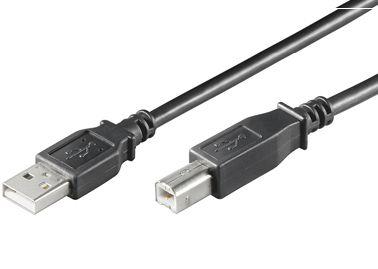 DIGITUS USB CABLE TYPE A - B (AK-300102-018-S)