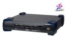 ATEN N - KVM / audio / serial / USB extender - receiver - USB, DisplayPort, RS-232 - USB