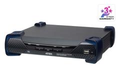 ATEN N - KVM / audio / serial / USB extender - receiver - USB, DisplayPort, RS-232 - USB