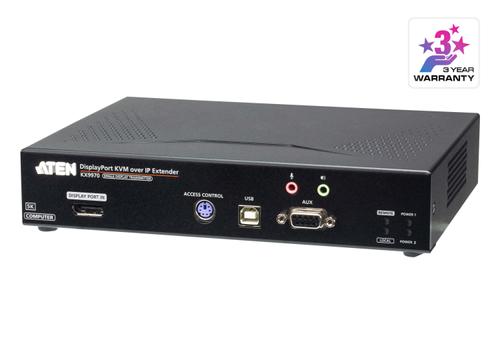 ATEN N - KVM / audio / serial / USB extender - transmitter - USB, DisplayPort,  RS-232 - USB, PS/2 (KX9970T)