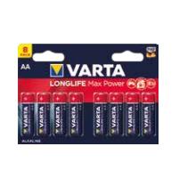 VARTA Longlife Max Power AA 8 Pack (B) (4706101418)
