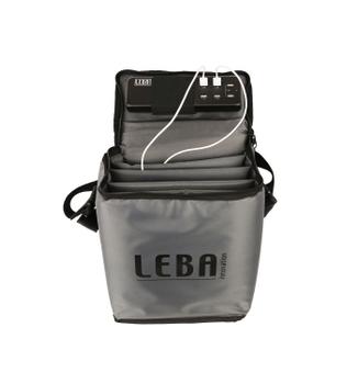 LEBA NoteBag Grey 5, USB-C (Schuko LEBA_NOENG (NB2-5T-GREY-UC-SC)