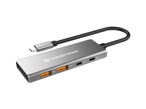 CONCEPTRONIC HUBBIES15G 4-Port USB 3.2 Gen-2 Hub, 10Gbps (HUBBIES15G)
