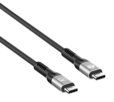 Manhattan USB-C USB4 240W 1m 40Gbps, 8K60Hz (356374)