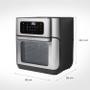 PRINCESS 182065 - hot air fryer oven - silver (01.182065.01.001)