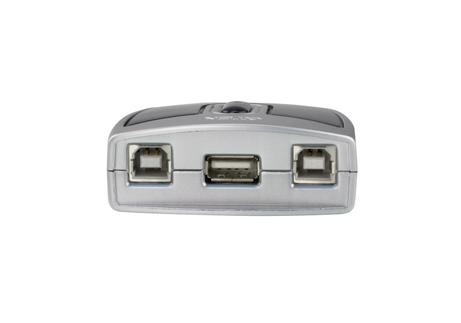 ATEN USB 2.0 switch, 2 datorer till 1 enhet (US-221A)