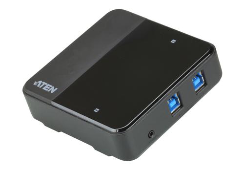 ATEN US234 - USB sharing switch til periferiudstyr - 2 x SuperSpeed USB 3.0 - desktop (US234)