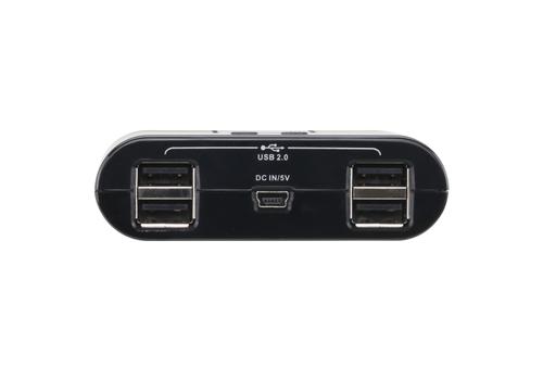 ATEN 4 x 4-Port USB 2.0 Peripheral Sharing Switch (US424)