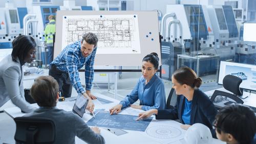 LEGAMASTER UNITE revolving whiteboard 100x200 (7-108464)