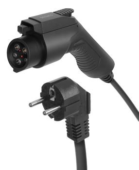 DELTACO e-Charge, cable Mode2, Schuko - type 1, 6A, 4+1,5M (EV-1126)