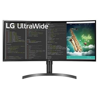 LG 35" UltraWide QHD HDR VA Curved Monitor (35WN75CP-B.AEU)