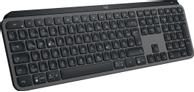 Logitech MX Keys S - tastatur - QWERTZ - Tysk - grafitt demo (920-011565-Demo)