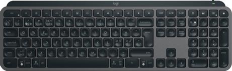 Logitech MX Keys S - tastatur - QWERTY - Nordisk (dansk/ finsk/ norsk/ svensk) - grafitt (920-011581)