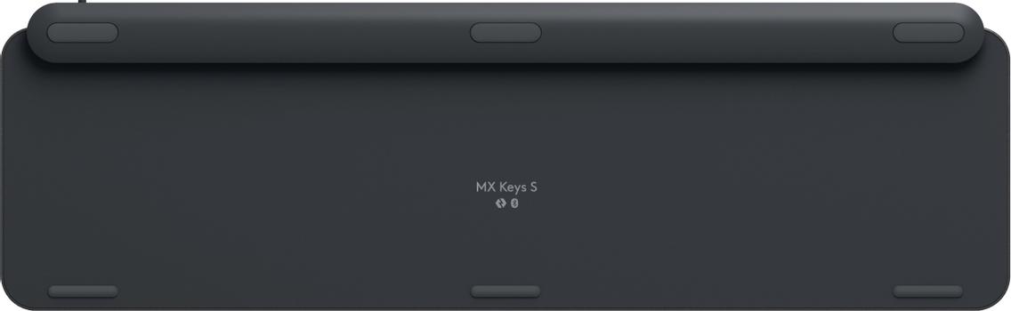 Logitech MX Keys S - tastatur - QWERTZ - Tysk - grafitt demo (920-011565-Demo)