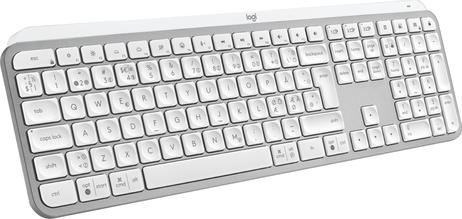 Logitech MX Keys S - tastatur - QWERTY - Nordisk (dansk/ finsk/ norsk/ svensk) - blekgrå (920-011582)