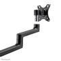 Neomounts by Newstar Screen Desk Mount 17-27inch clamp+grommet 2 screens Black (DS60-425BL2)