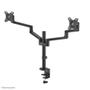 Neomounts by Newstar Screen Desk Mount 17-27inch clamp+grommet 2 screens Black (DS60-425BL2)