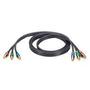 BLACK BOX COMPONENT VIDEO CABLE - VIDEO CABLE, RCA TO RCA, M/M, 1.8M