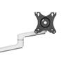 Neomounts by Newstar Screen Desk Mount 17-27inch clamp+grommet 1 screen White (DS60-425WH1)