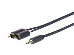 VIVOLINK 3.5MM - 2 X RCA M-M