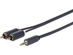 VIVOLINK 3.5MM - 2 X RCA M-M