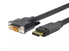 VIVOLINK Pro skjermkabel - 5m - DisplayPort-DVI