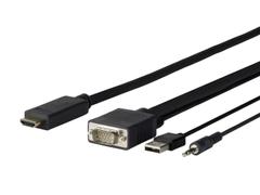 VIVOLINK Pro VGA + Audio to HDMI 3M