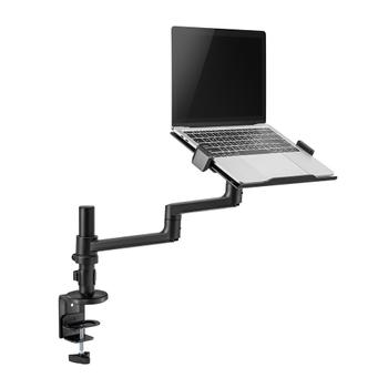 Neomounts by Newstar NEOMOUNTS BY Laptop Desk Mount 11-17inch clamp+grommet 1 screen Black (DS20-425BL1)